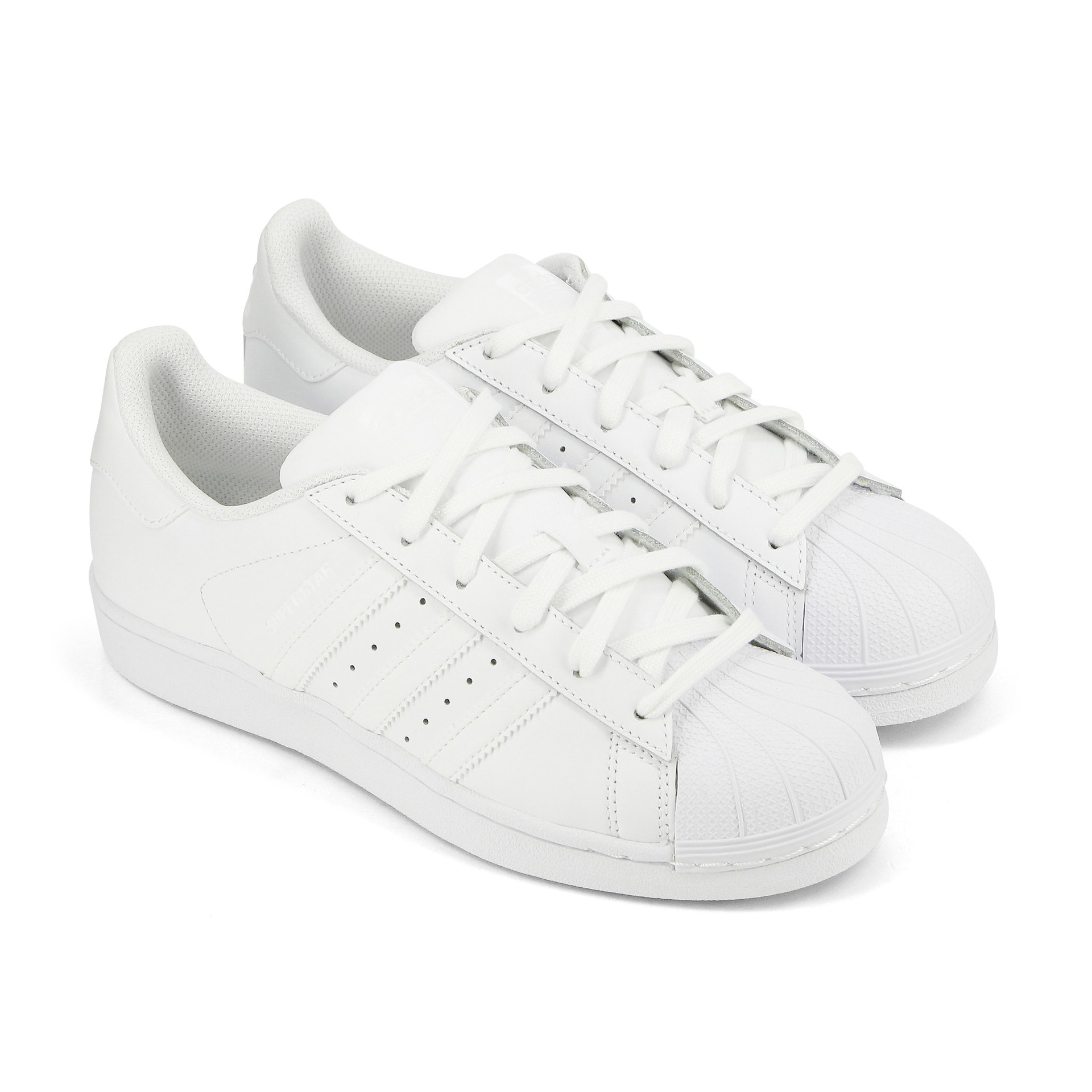 adidas superstar femme blanche noir or