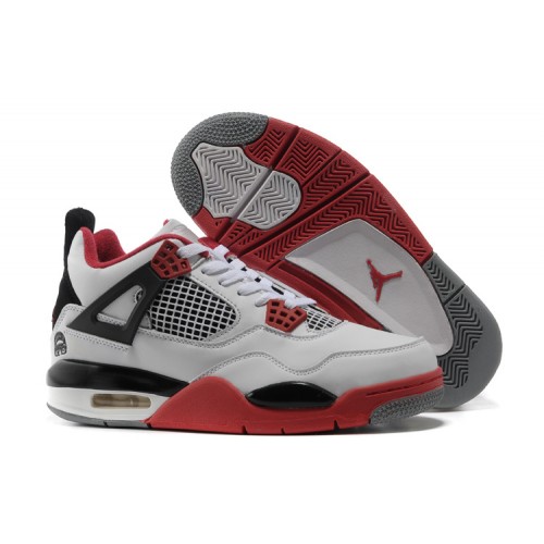 air jordan retro 4 rouge blanc air jordan retro 4 rouge blanc