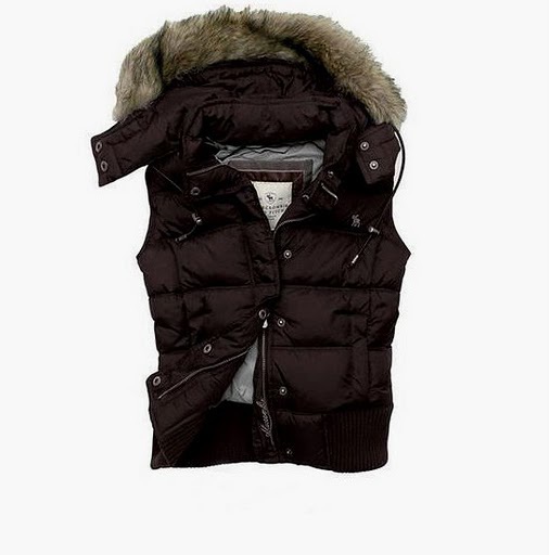 doudoune sans manche capuche fourrure femme